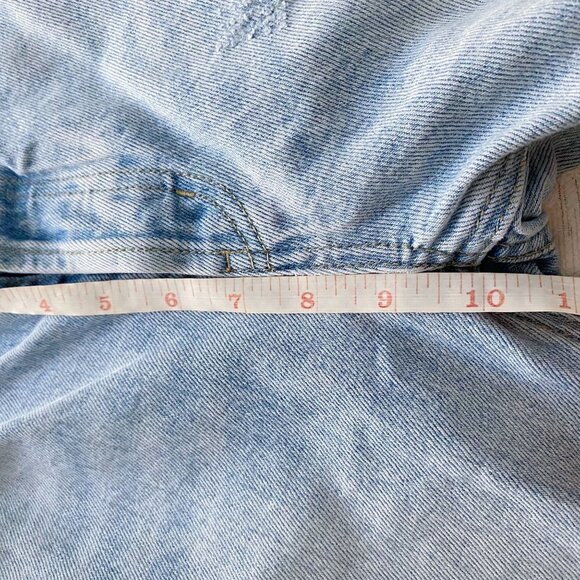 NEW Hammer Jeans 90s No Stretch Denim‎ High Waisted Distressed Jeans Size 25 - Picture 7 of 8